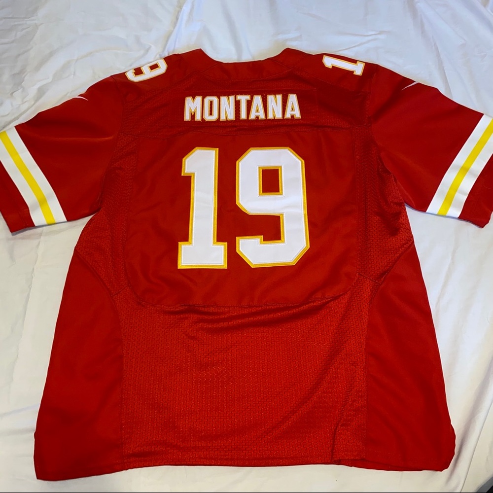 Joe Montana Kansas City Chiefs Stitched JerseyNike